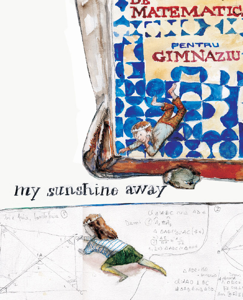 The mathematics problem manual, Illustration by Irina Dobrescu for The Prince and The Princess