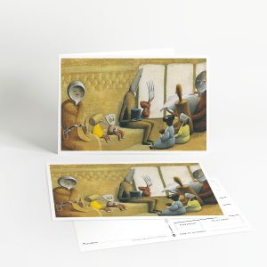 Greeting Card and Postcard - illustration by Irina Dobrescu