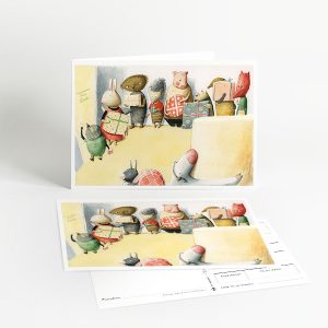 Greeting Card and Postcard - illustration by Irina Dobrescu