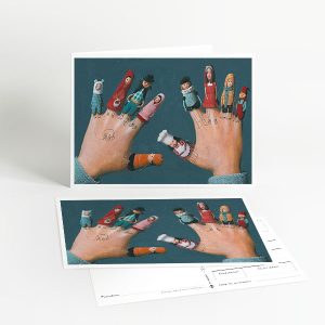 Greeting Card and Postcard - illustration by Irina Dobrescu