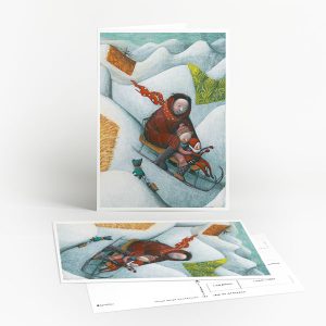 Greeting Card and Postcard - illustration by Irina Dobrescu
