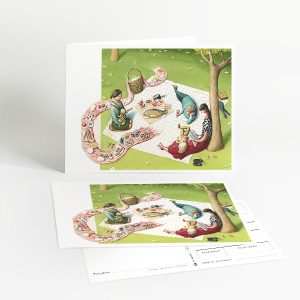 Greeting Card and Postcard - illustration by Irina Dobrescu