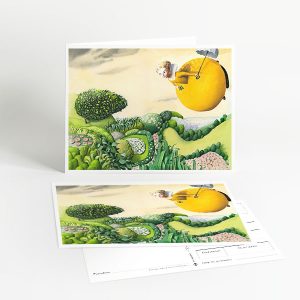 Greeting Card and Postcard - illustration by Irina Dobrescu