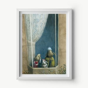 Wall Print - illustration by Irina Dobrescu