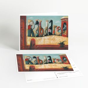 Greeting Card and Postcard - illustration by Irina Dobrescu