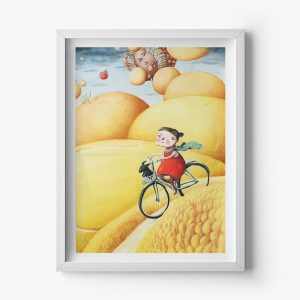 Wall Print - illustration by Irina Dobrescu