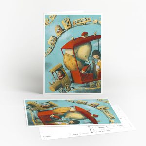 Greeting Card and Postcard - illustration by Irina Dobrescu