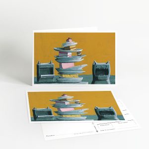 Greeting Card and Postcard - illustration by Irina Dobrescu